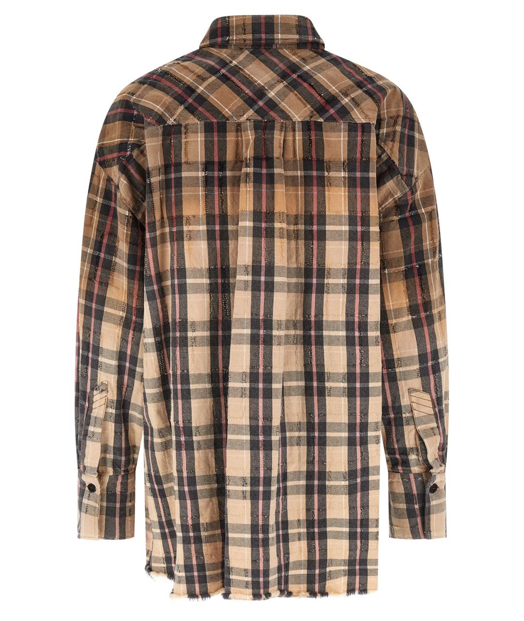 THE ATTICO Мульти хлопковая рубашка, фото 2