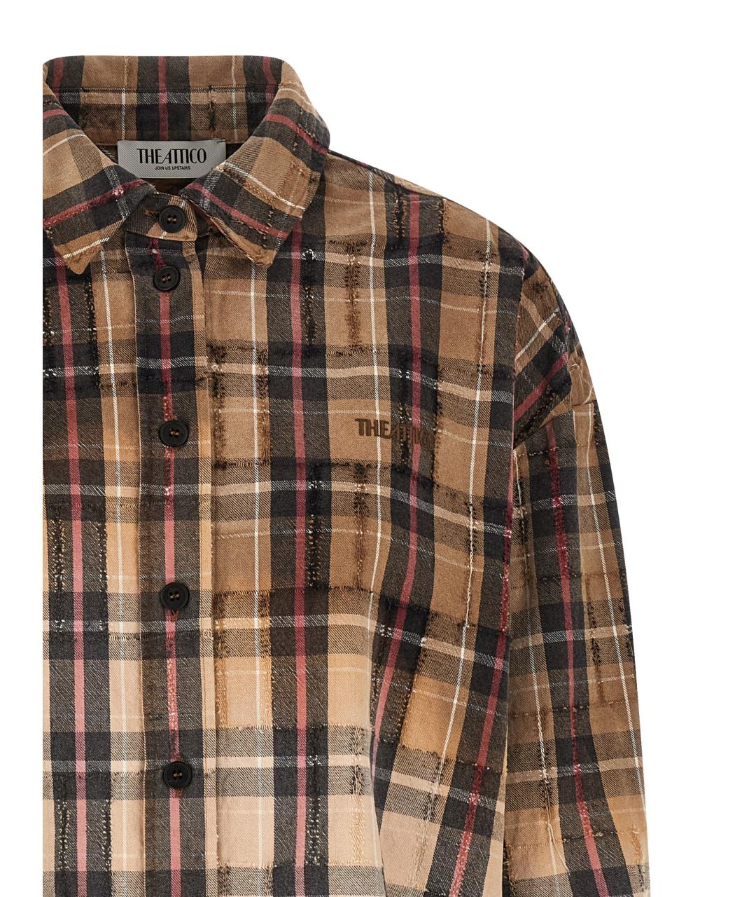 THE ATTICO Мульти хлопковая рубашка, фото 3