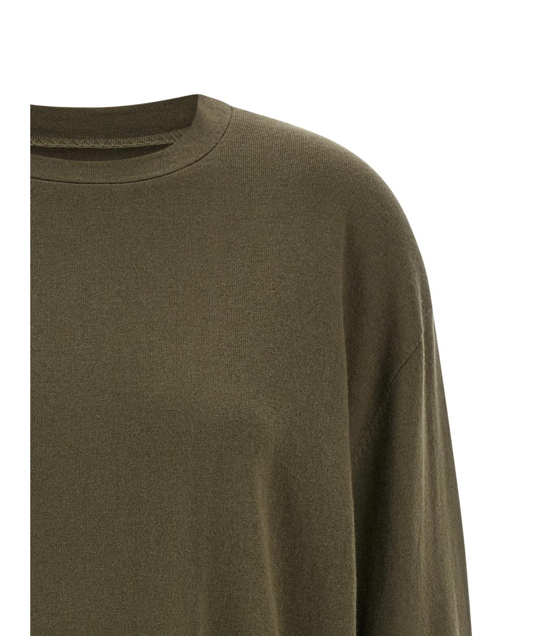 EXTREME CASHMERE Зеленый кашемировый джемпер / свитер, фото 3