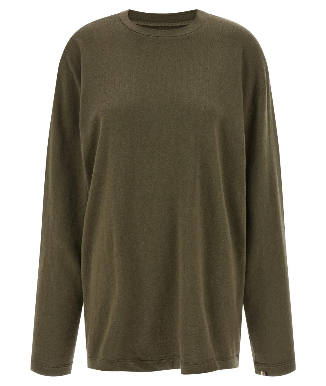 EXTREME CASHMERE Зеленый кашемировый джемпер / свитер, фото 1