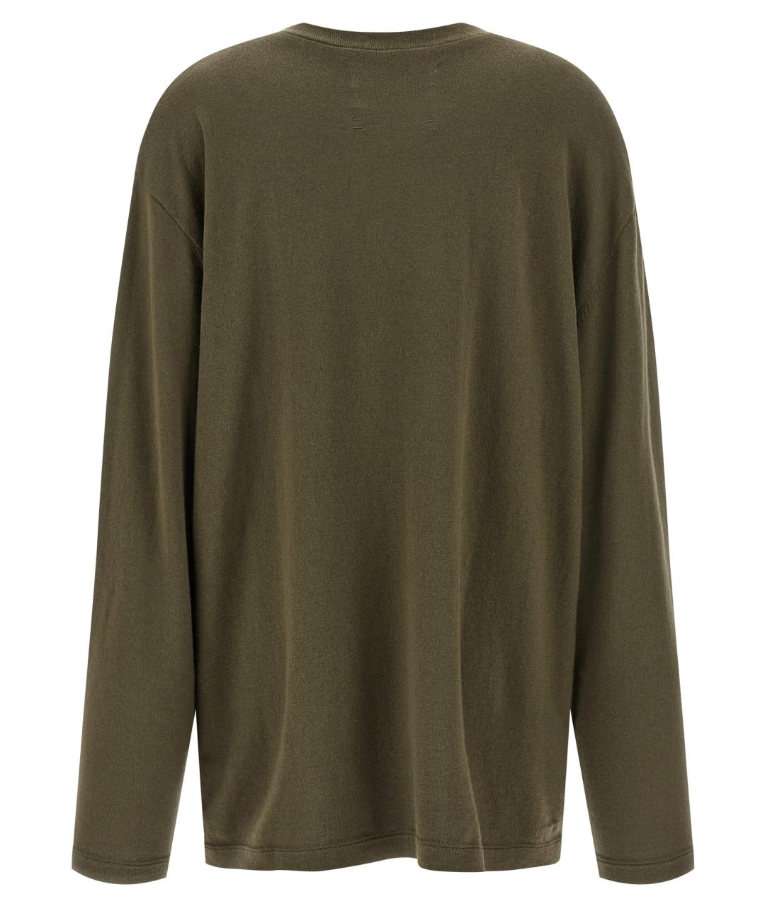 EXTREME CASHMERE Зеленый кашемировый джемпер / свитер, фото 2