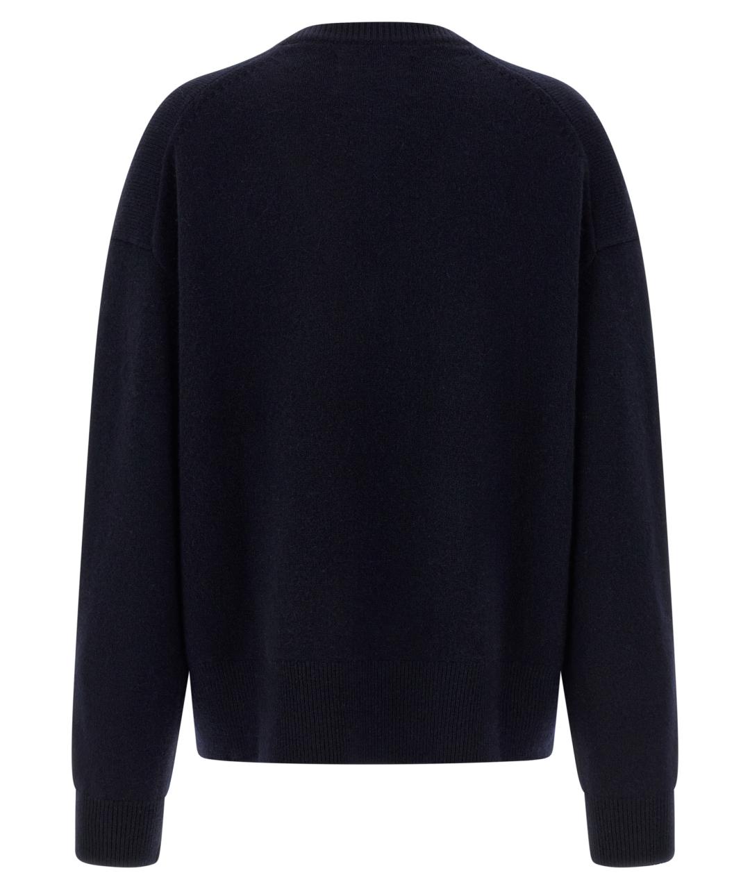 EXTREME CASHMERE Синий кашемировый джемпер / свитер, фото 2