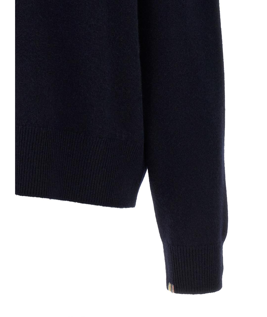 EXTREME CASHMERE Синий кашемировый джемпер / свитер, фото 4