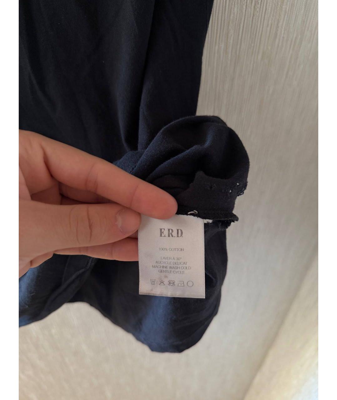 Enfants Riches Déprimés Темно-синяя хлопковая футболка, фото 5