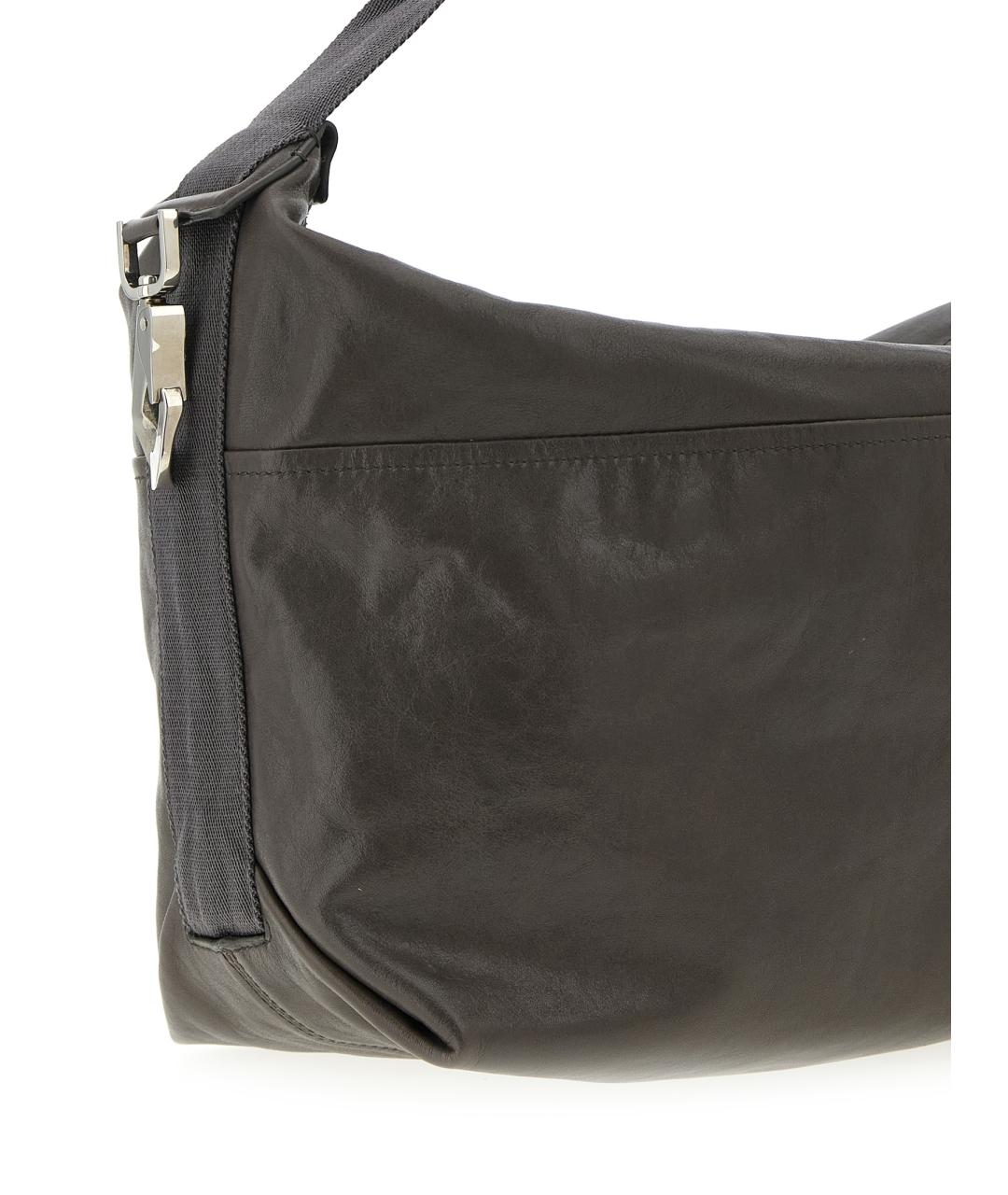 LEMAIRE Коричневая кожаная сумка через плечо, фото 3