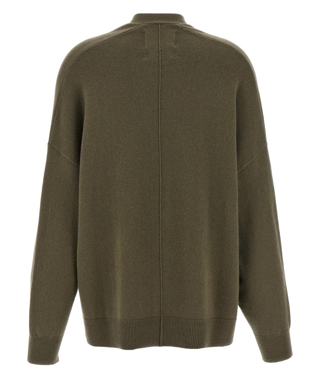 EXTREME CASHMERE Зеленый кашемировый кардиган, фото 2