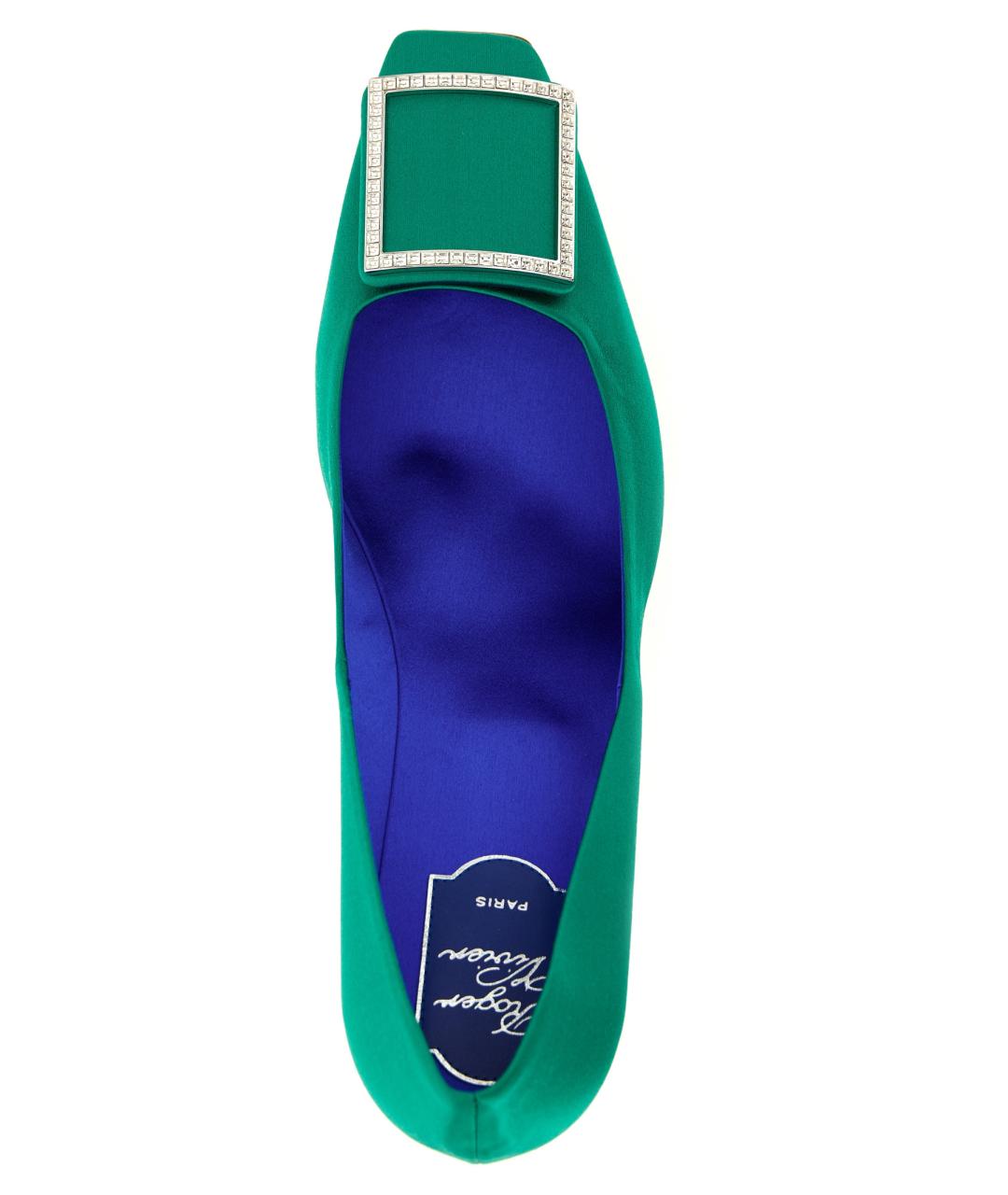 ROGER VIVIER Зеленые туфли, фото 4