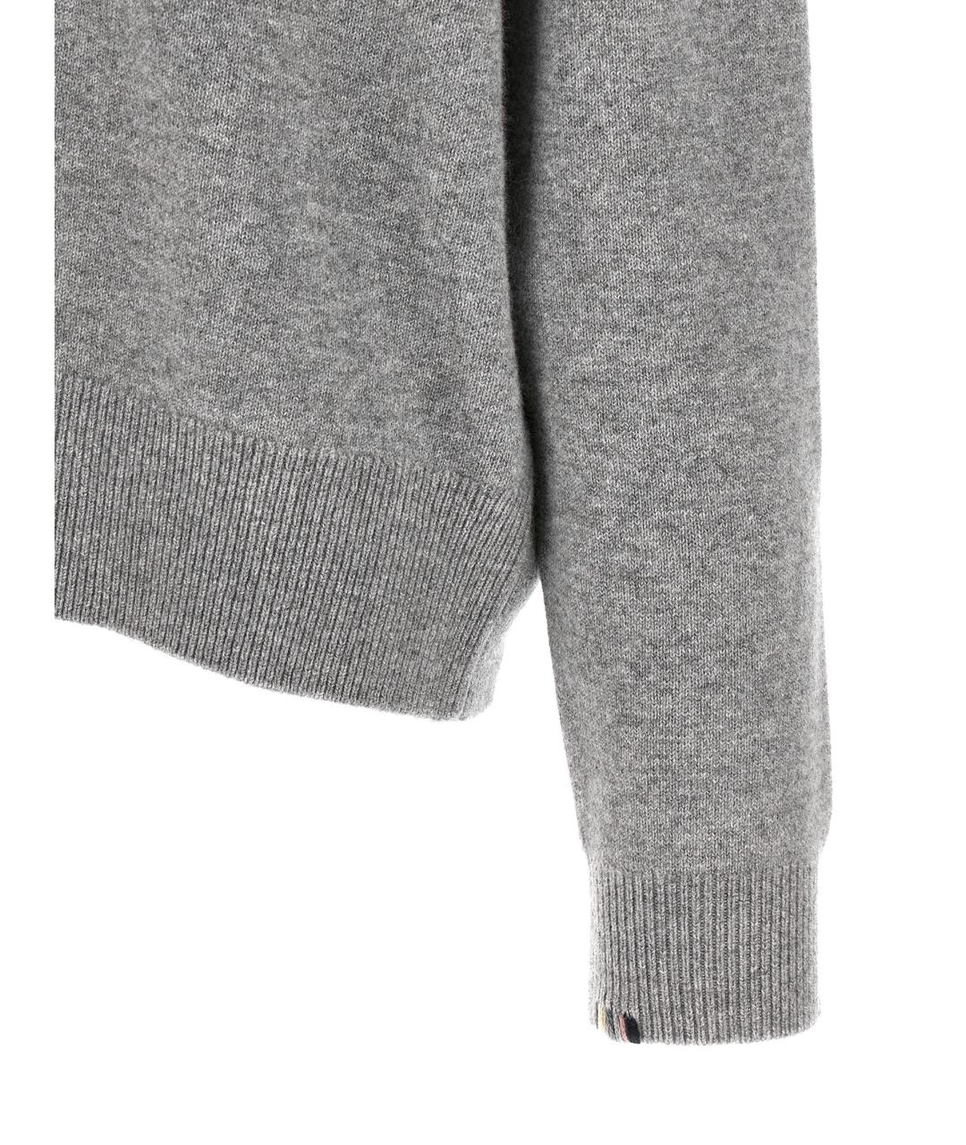 EXTREME CASHMERE Серый кашемировый джемпер / свитер, фото 4