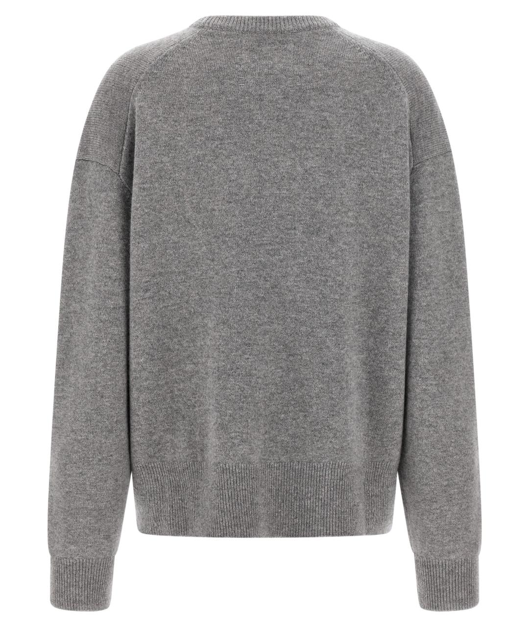 EXTREME CASHMERE Серый кашемировый джемпер / свитер, фото 2