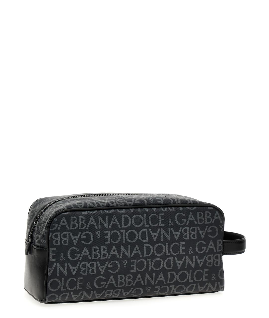 DOLCE&GABBANA Черная барсетка, фото 2