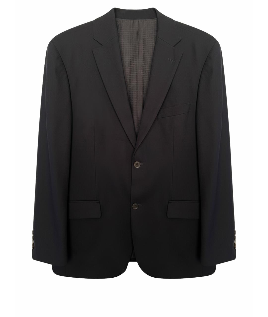 HUGO BOSS Темно-синий шерстяной пиджак, фото 1