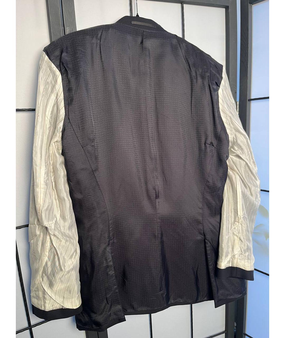 HUGO BOSS Темно-синий шерстяной пиджак, фото 5