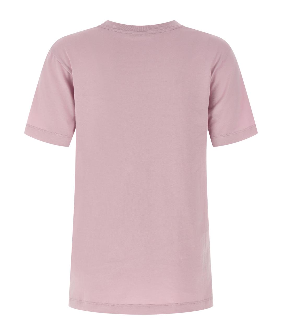 MARNI Розовая хлопковая футболка, фото 2