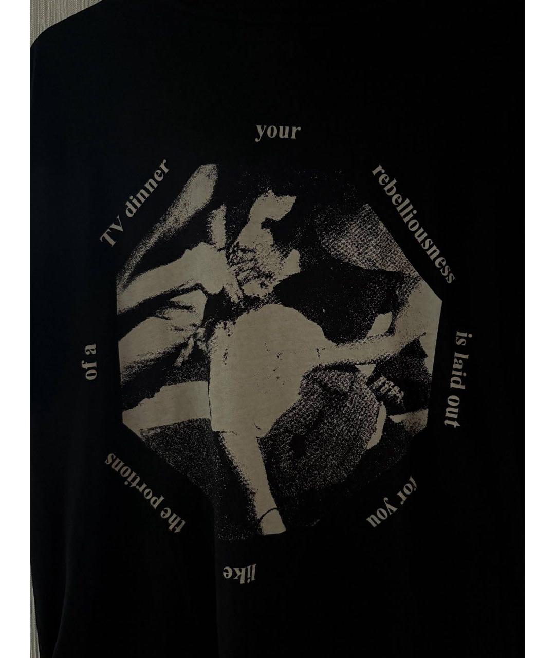 Enfants Riches Déprimés Черная хлопковая футболка, фото 5