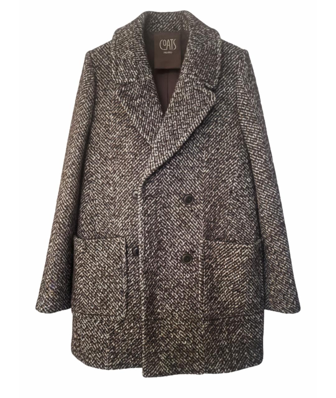 MOORER Коричневое пальто, фото 1