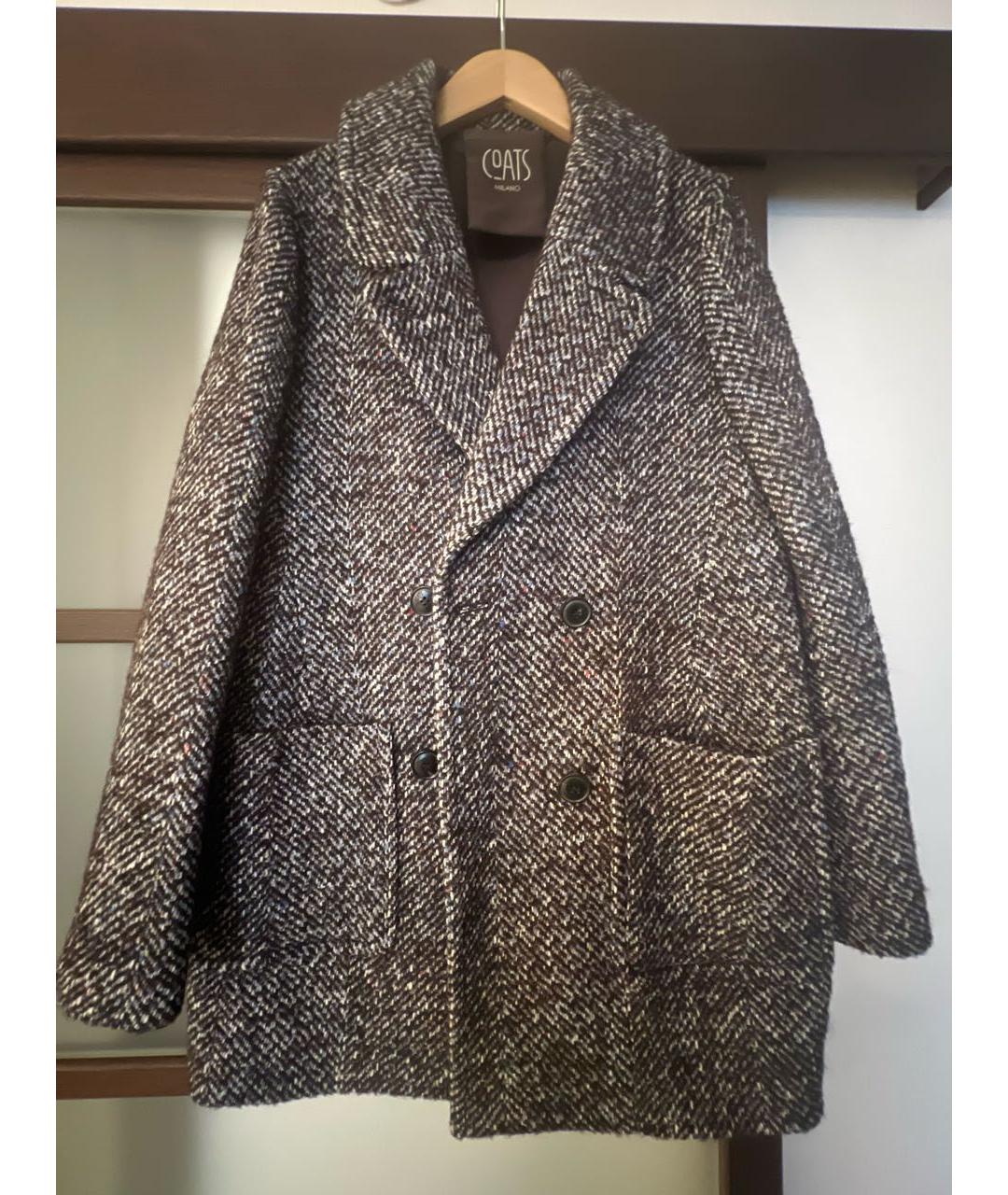 MOORER Коричневое пальто, фото 7