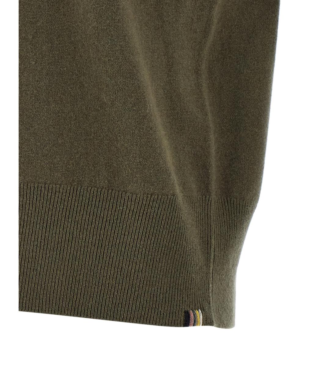 EXTREME CASHMERE Зеленая кашемировая жилетка, фото 4