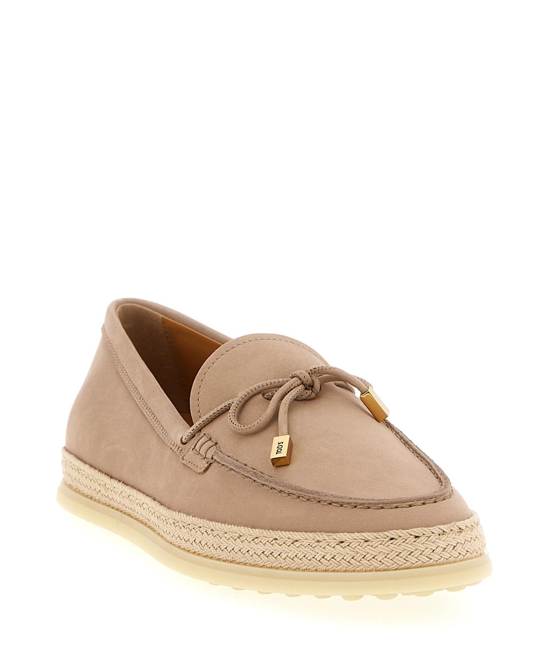 TOD'S Розовые кожаные лоферы, фото 2