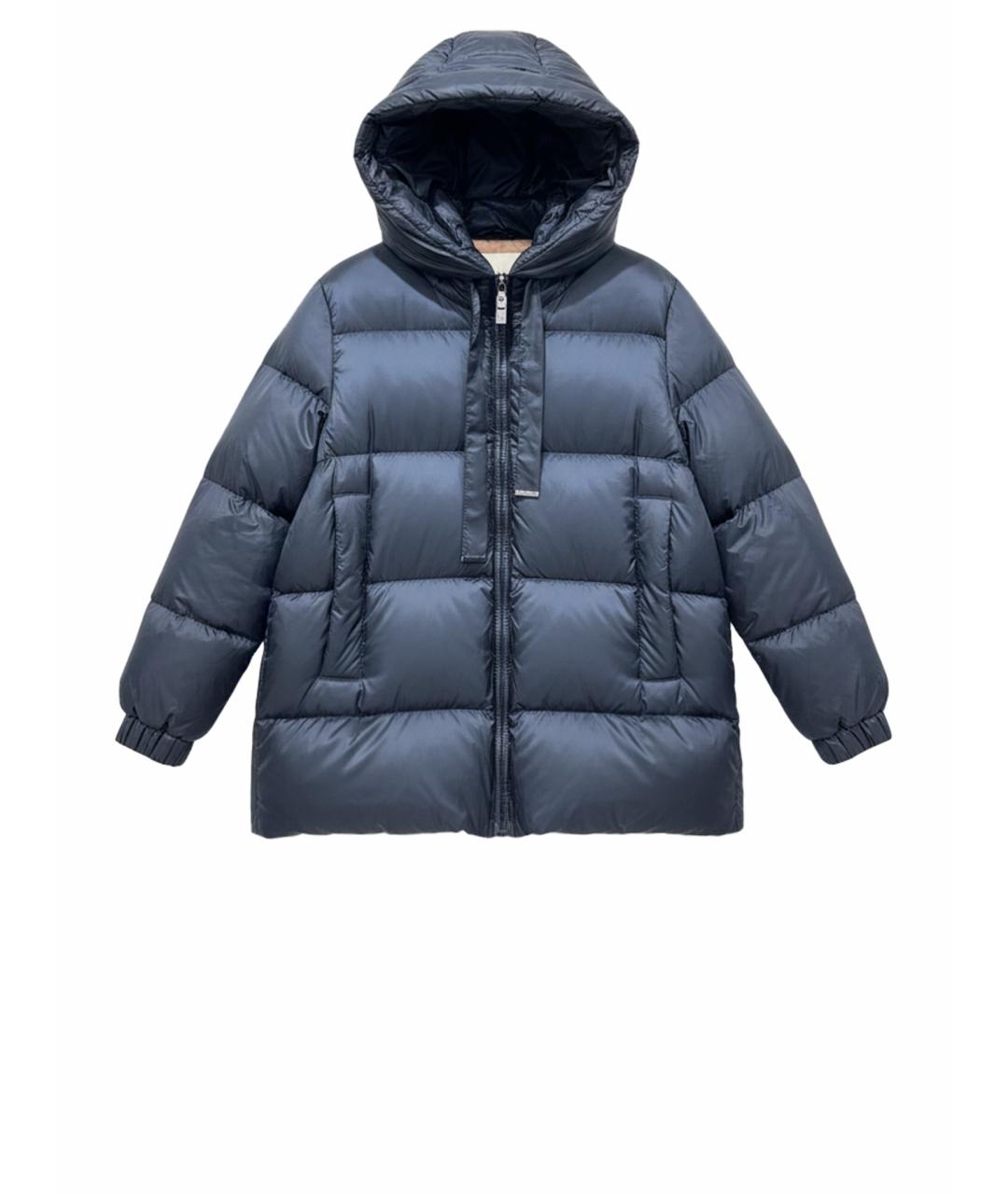 MAX MARA Темно-синяя куртка, фото 1