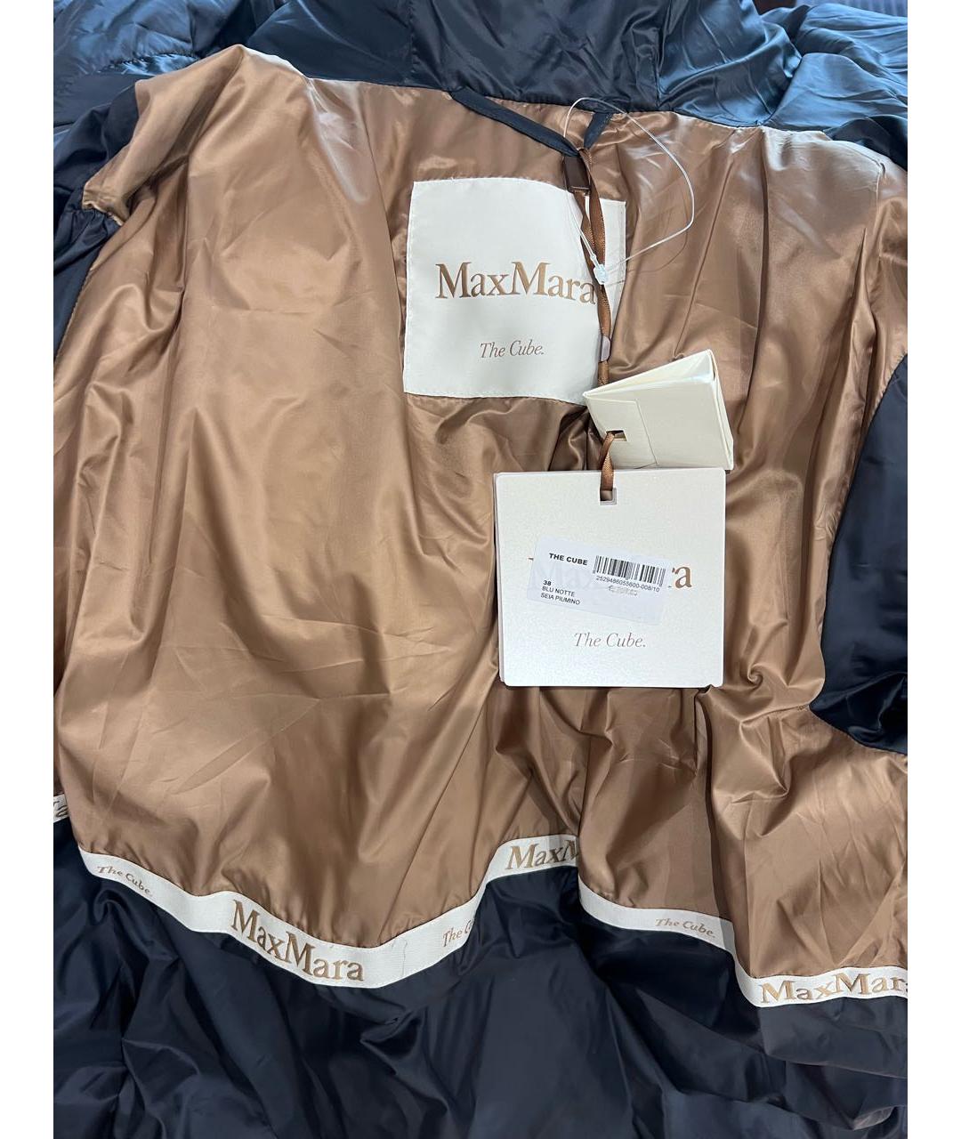 MAX MARA Темно-синяя куртка, фото 3