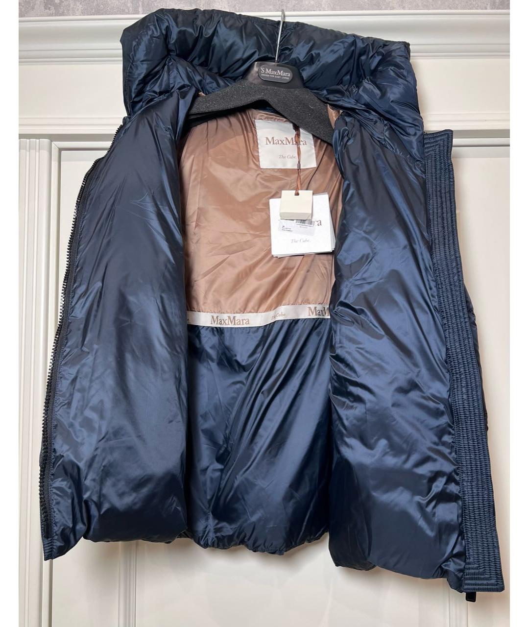 MAX MARA Темно-синяя куртка, фото 4