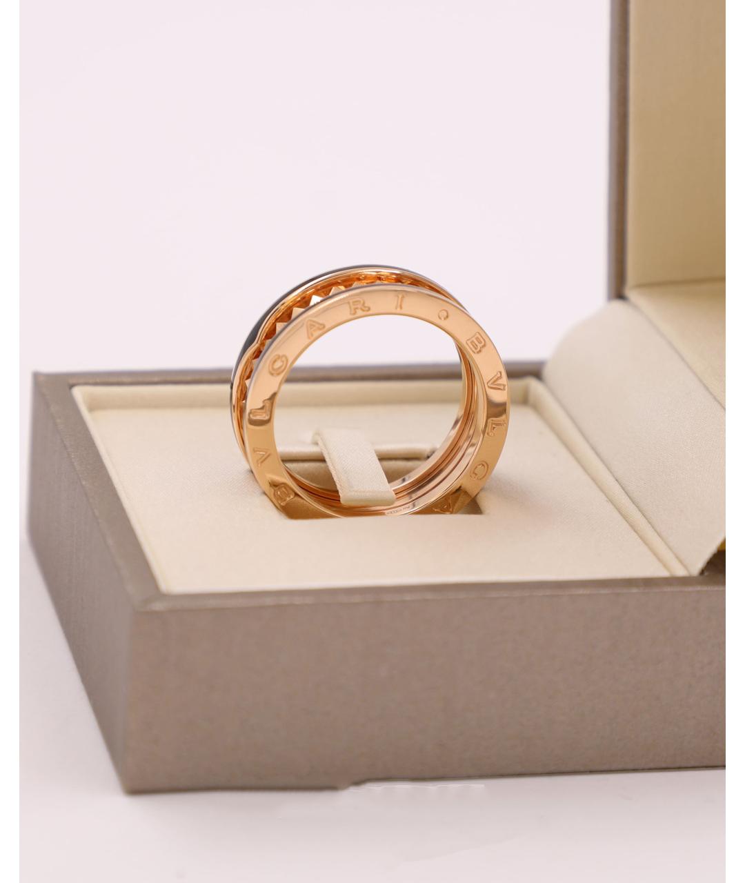 BVLGARI Золотое кольцо из розового золота, фото 5