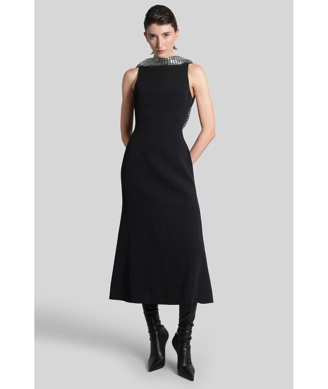 DAVID KOMA Черное коктейльное платье, фото 2