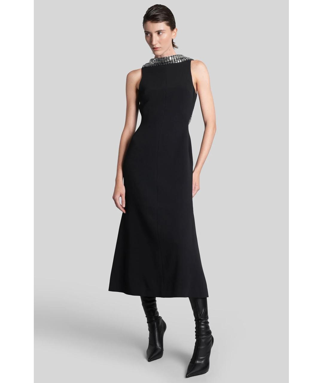 DAVID KOMA Черное коктейльное платье, фото 3