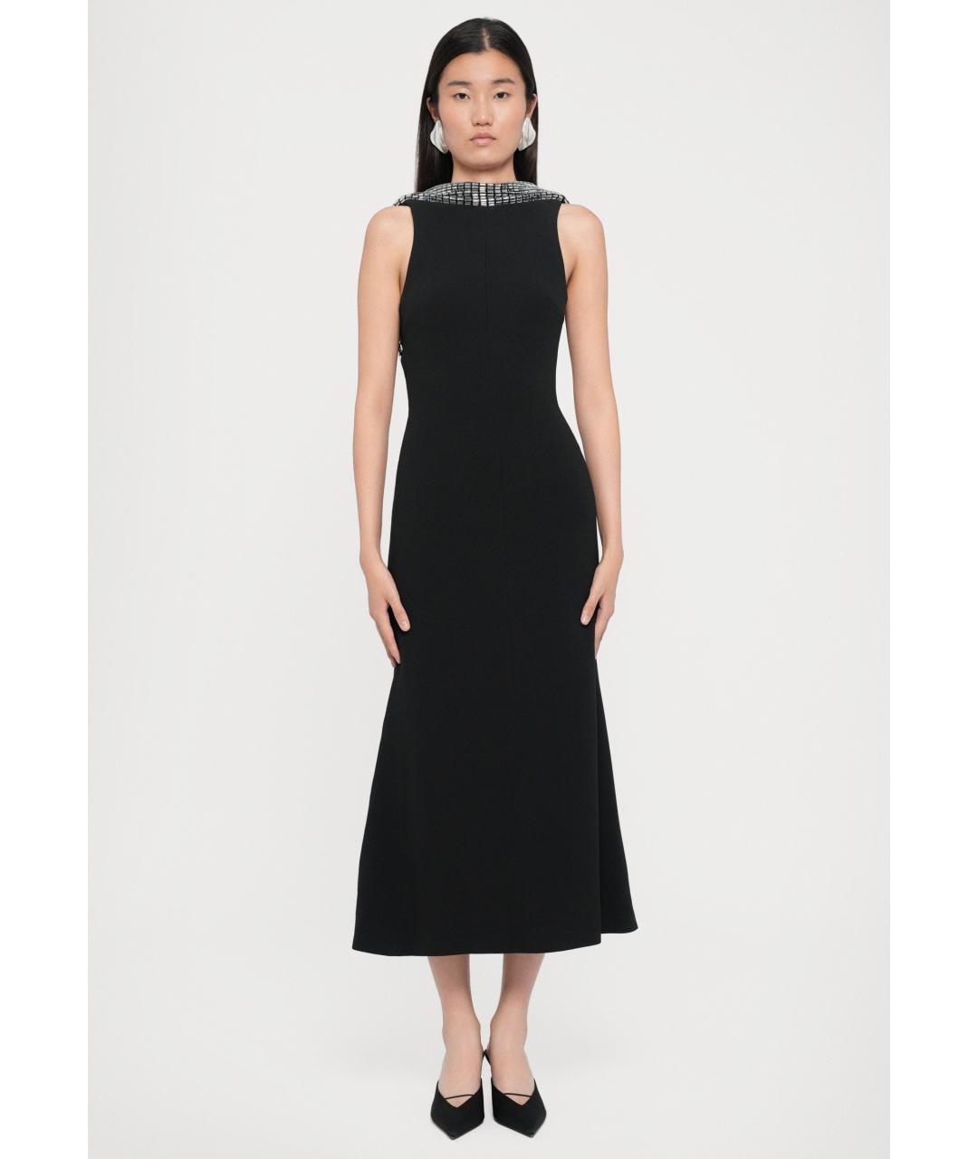 DAVID KOMA Черное коктейльное платье, фото 9