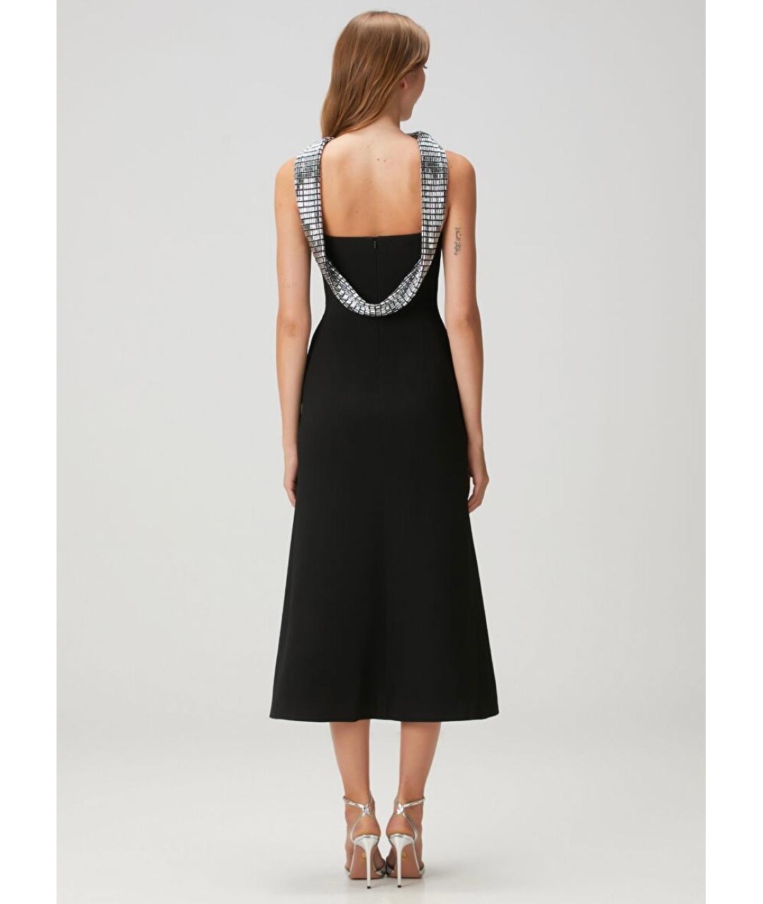 DAVID KOMA Черное коктейльное платье, фото 8