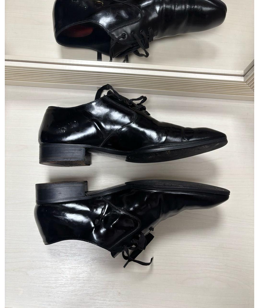 TOM FORD Черные туфли из лакированной кожи, фото 4