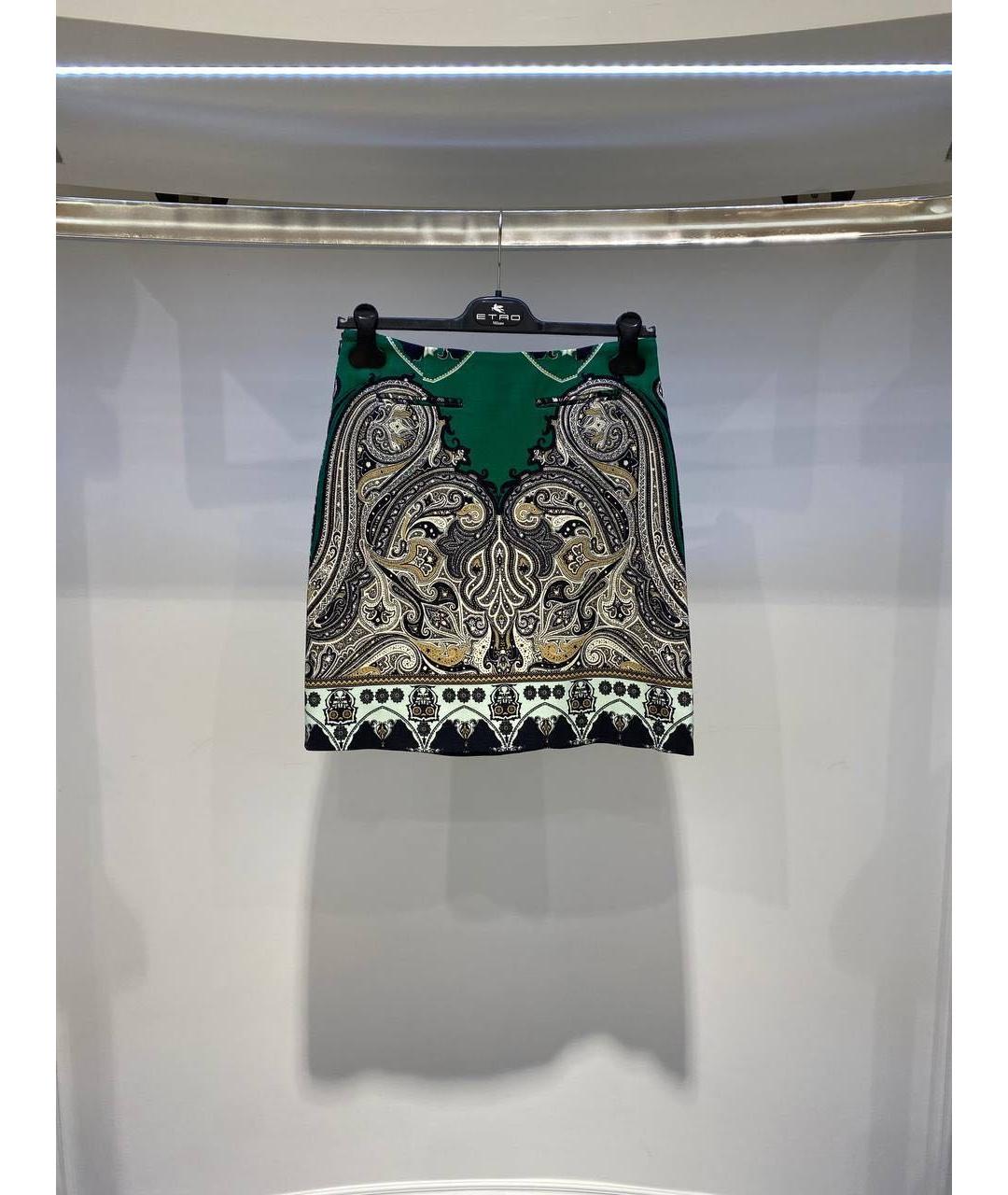 ETRO Мульти юбка мини, фото 3