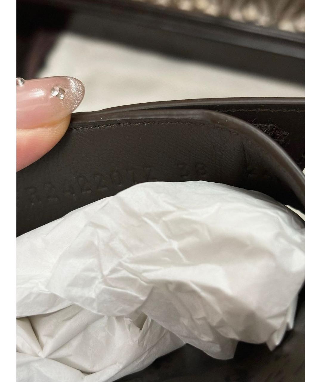 HERMES Кожаные сандалии, фото 5