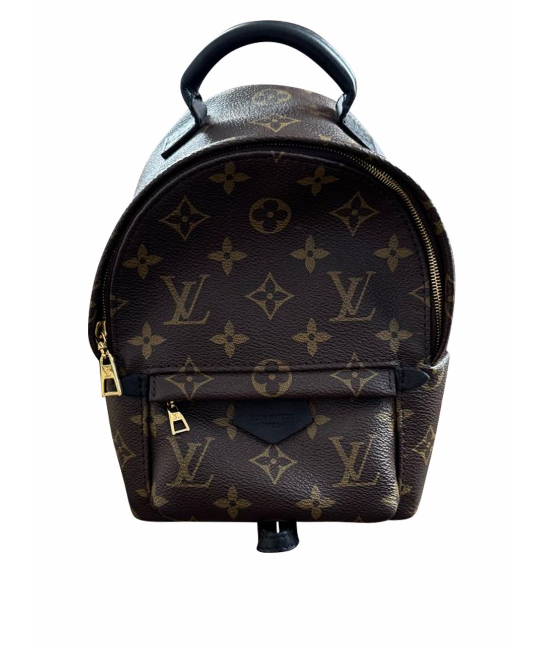 LOUIS VUITTON Коричневый рюкзак из искусственной кожи, фото 1