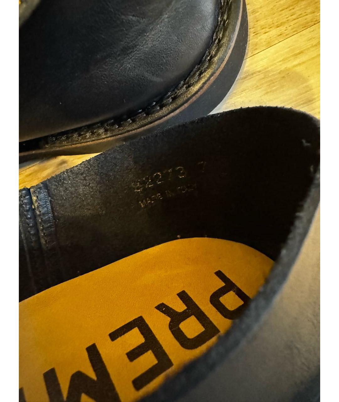 PREMIATA Черные кожаные лоферы, фото 7