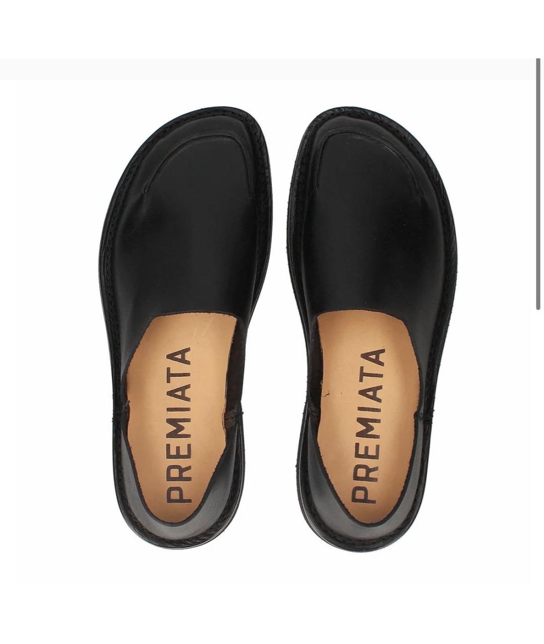 PREMIATA Черные кожаные лоферы, фото 3