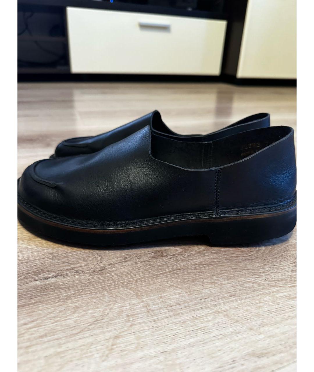 PREMIATA Черные кожаные лоферы, фото 6