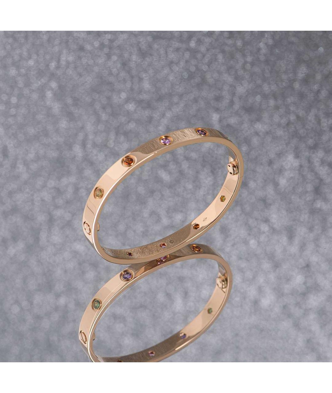 CARTIER Золотой браслет из розового золота, фото 2