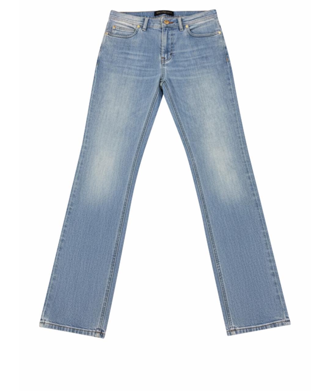 VERSACE Голубые джинсы слим, фото 1