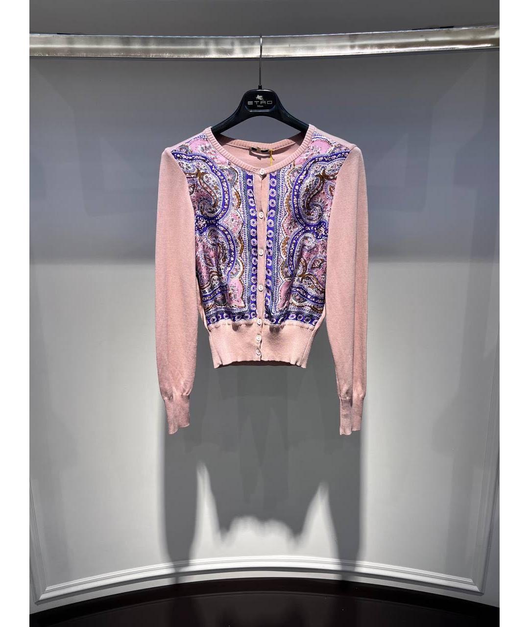 ETRO Розовый кардиган, фото 3