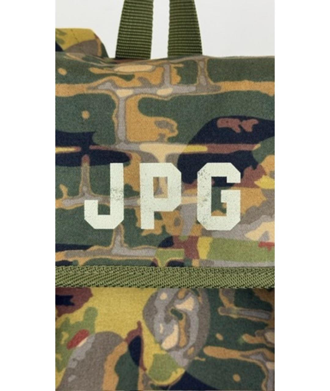 JEAN PAUL GAULTIER Хаки тканевый рюкзак, фото 3