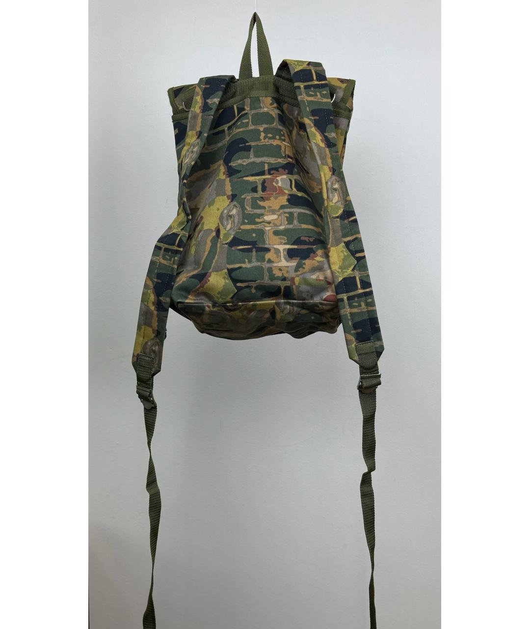 JEAN PAUL GAULTIER Хаки тканевый рюкзак, фото 2