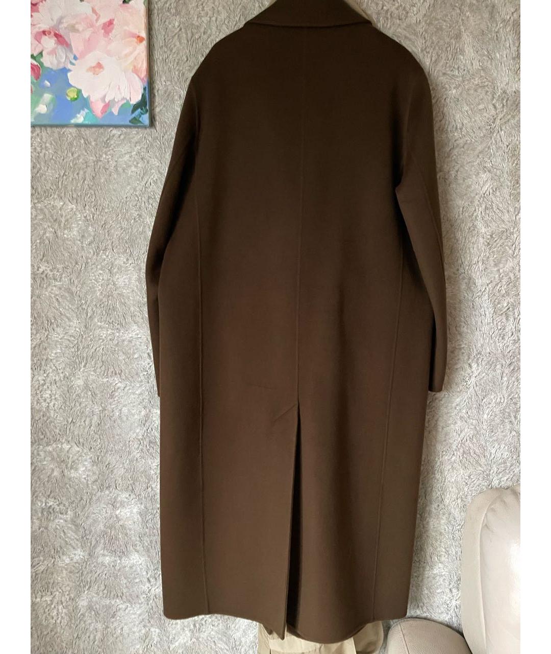 12 STOREEZ Коричневое шерстяное пальто, фото 6