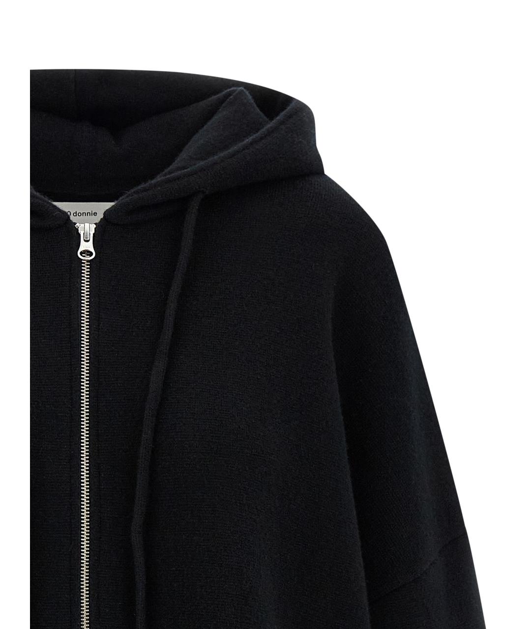 EXTREME CASHMERE Черный кашемировый кардиган, фото 2