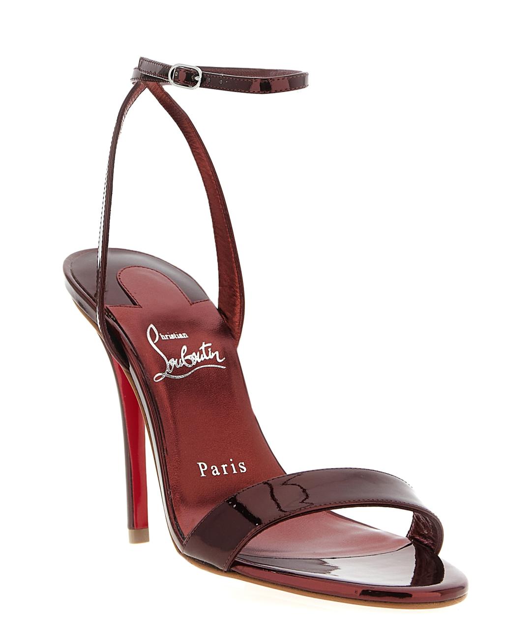 CHRISTIAN LOUBOUTIN Кожаные босоножки, фото 2
