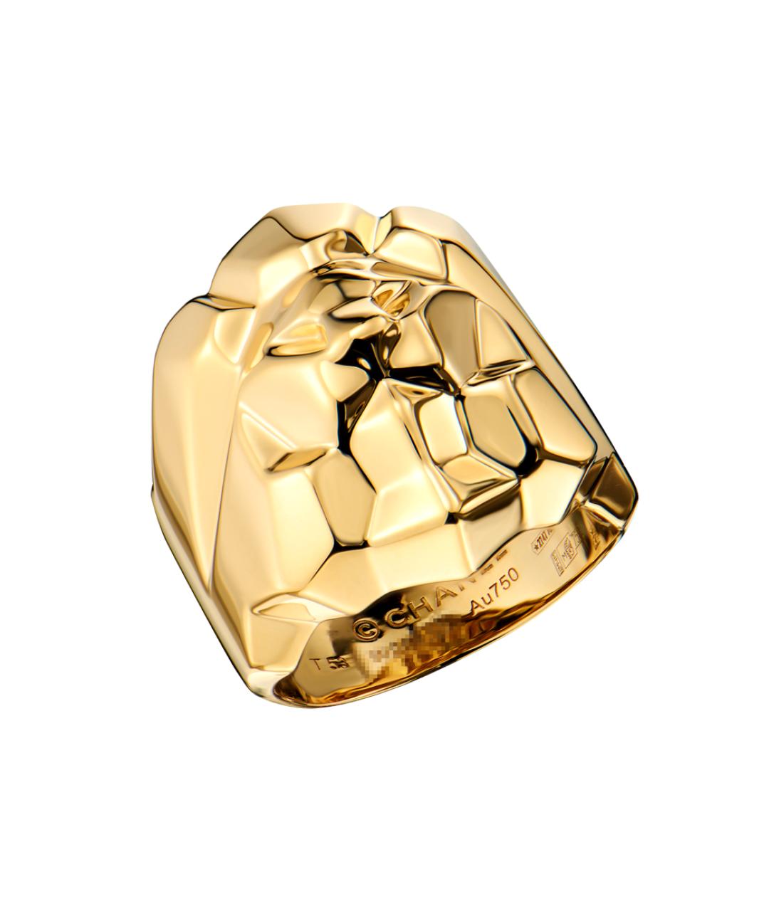 CHANEL Золотое кольцо из желтого золота, фото 1