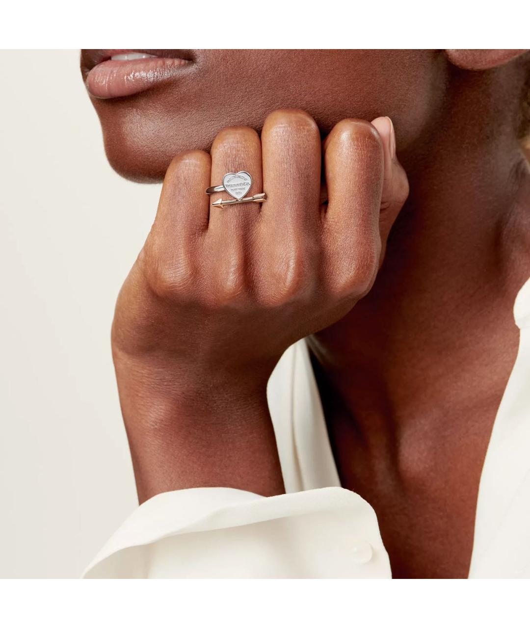 TIFFANY&CO Серебряное серебряное кольцо, фото 4