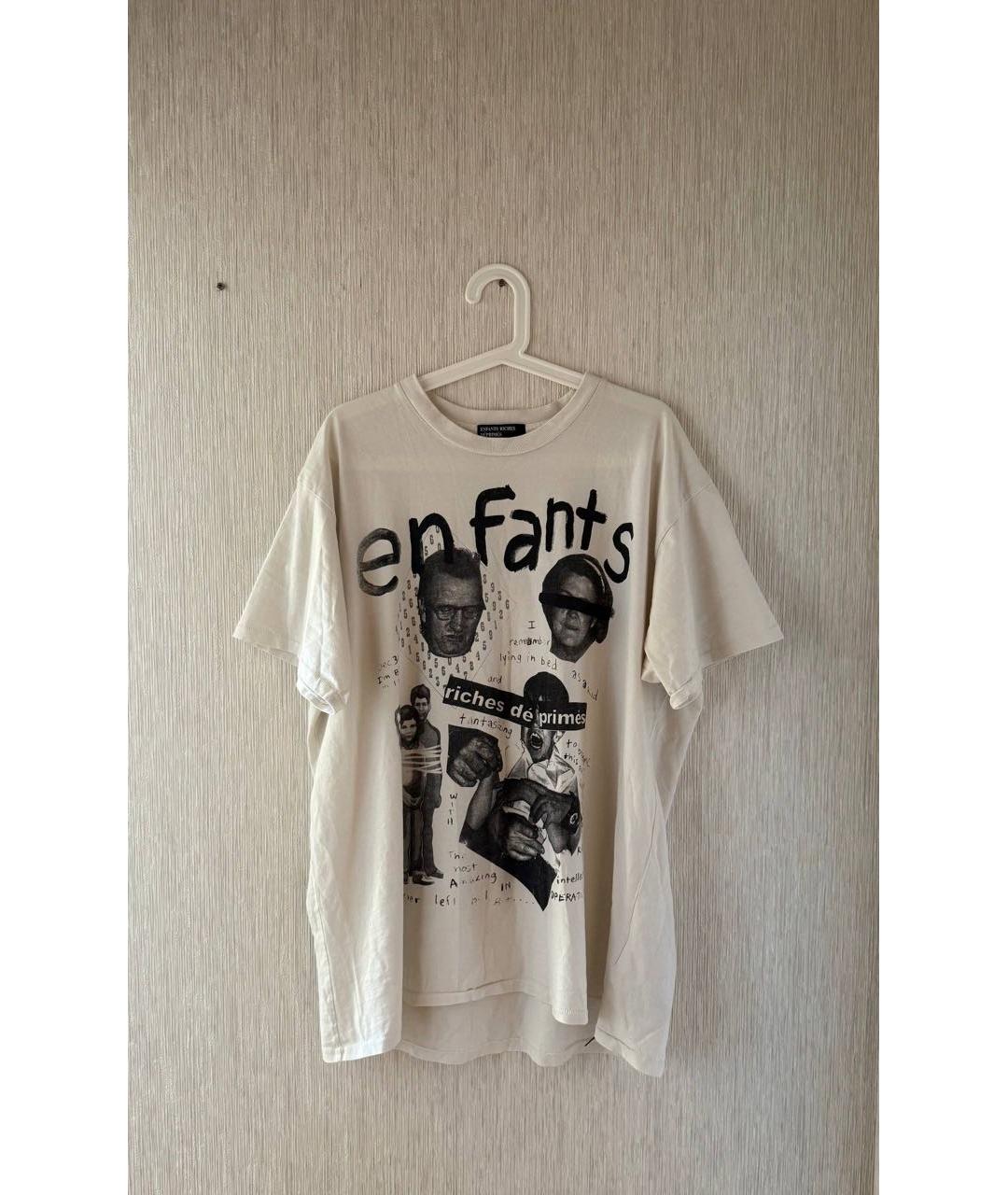 Enfants Riches Déprimés Белая хлопковая футболка, фото 7