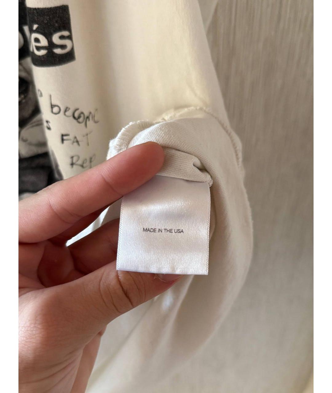 Enfants Riches Déprimés Белая хлопковая футболка, фото 6