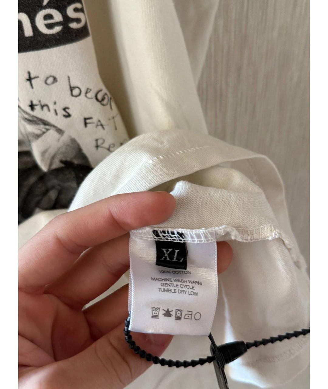 Enfants Riches Déprimés Белая хлопковая футболка, фото 4